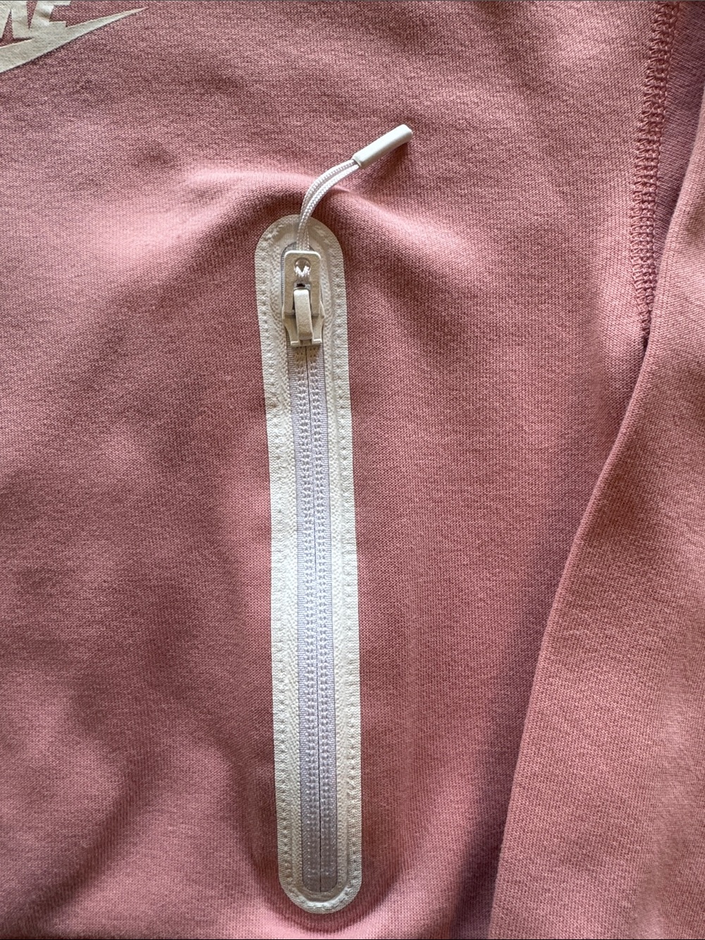 Nike Women's Dusty Rose Crewneck Sweatshirt with White Accents size S - Picture 4 of 8